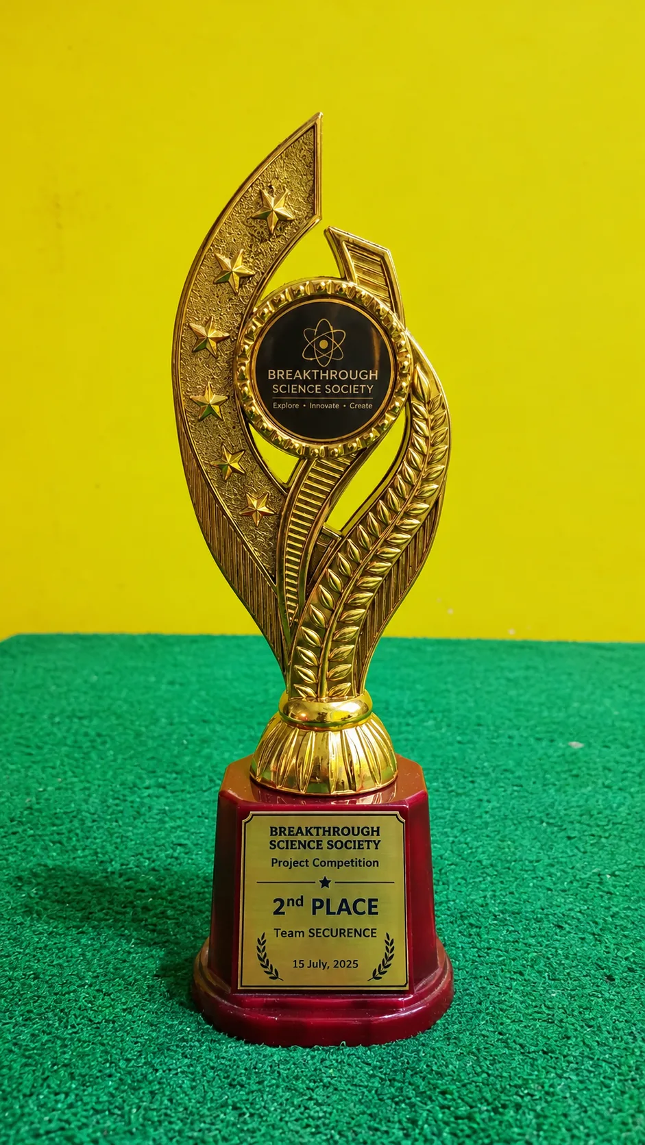 1st Prize — State Science & Innovation Conclave 2026